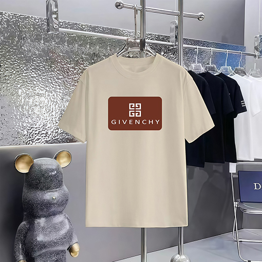 ジバンシイコピー ファッションプリントラウンド半袖Tシャツ