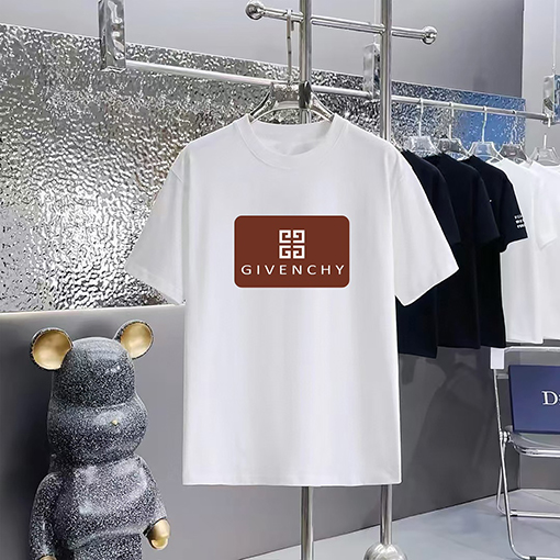 ジバンシイコピー ファッションプリントラウンド半袖Tシャツ