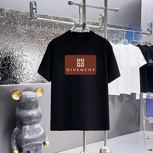 ジバンシイコピー ファッションプリントラウンド半袖Tシャツ