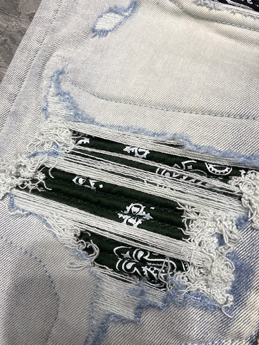 アミリ新しいロングジーンズ