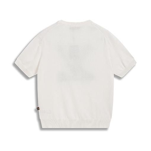 ルイヴィトンスーパーコピー LV定番のツイストロープロゴニット半袖Tシャツ