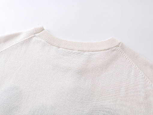 ルイヴィトンスーパーコピー LV定番のツイストロープロゴニット半袖Tシャツ