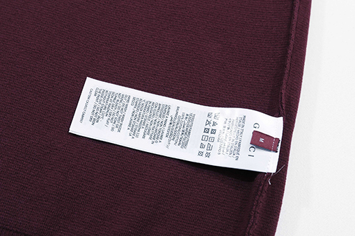 グッチ 新しい襟のロゴが埋め込まれたニット半袖Tシャツ