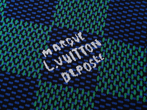 ルイヴィトンコピー 新作 DAMIER チェック柄ジャカードニット半袖Tシャツ