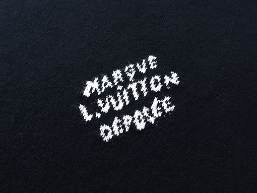 ルイヴィトン アルファベットジャカードニットコットン半袖Tシャツ