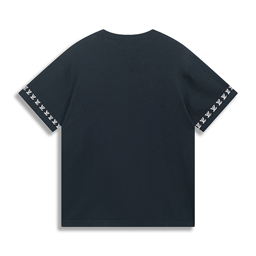 ルイヴィトン アルファベットジャカードニットコットン半袖Tシャツ