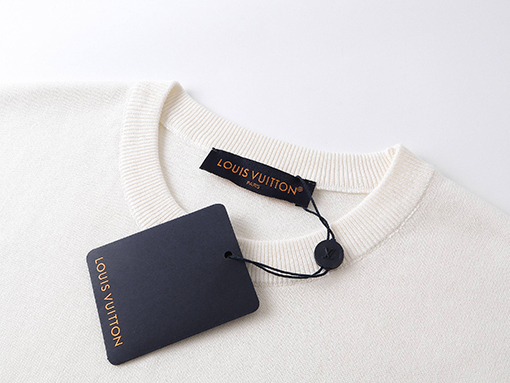 ルイヴィトンスーパーコピー 新しいホットドリルニット半袖Tシャツ