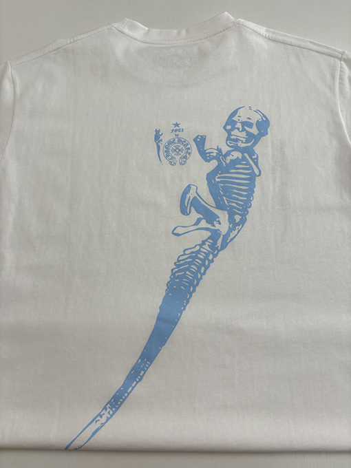 クロムハーツ スターウォーズ限定手作りグループリント半袖Tシャツ