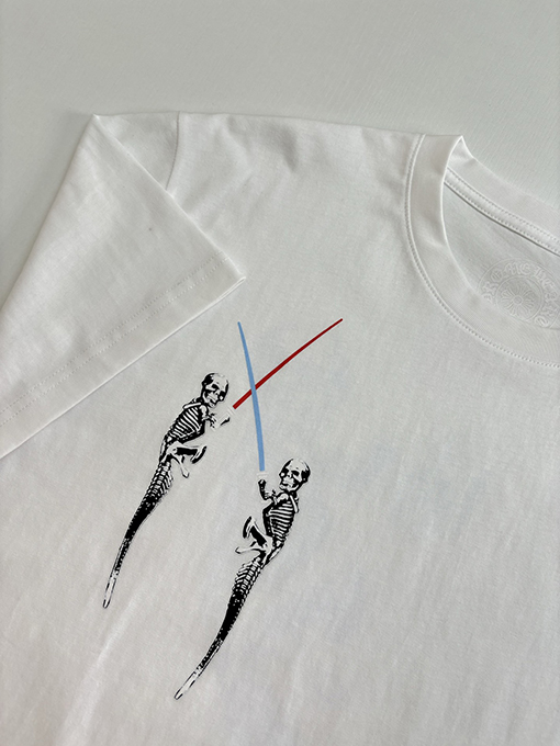 クロムハーツ スターウォーズ限定手作りグループリント半袖Tシャツ