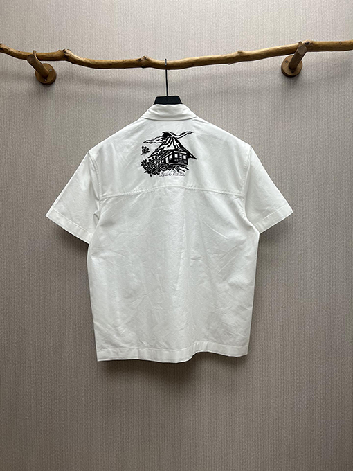 ルイヴィトン 新しい綿の半袖シャツ