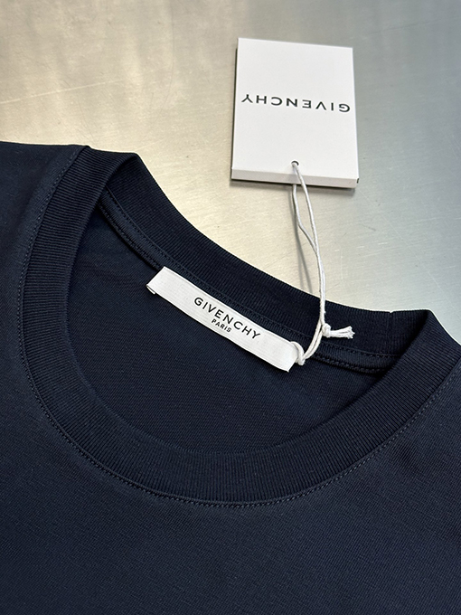 ジバンシイ 人柄パッチアルファベットクルーネック半袖Tシャツ