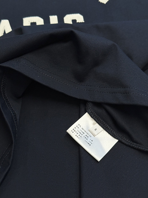 ジバンシイ 人柄パッチアルファベットクルーネック半袖Tシャツ