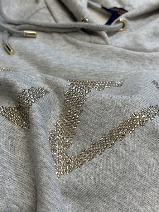 ルイヴィトン LV ラインストーンパーカー