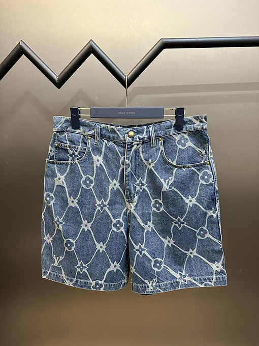 ルイヴィトン ブルーウォーターネットセットデニムパンツ