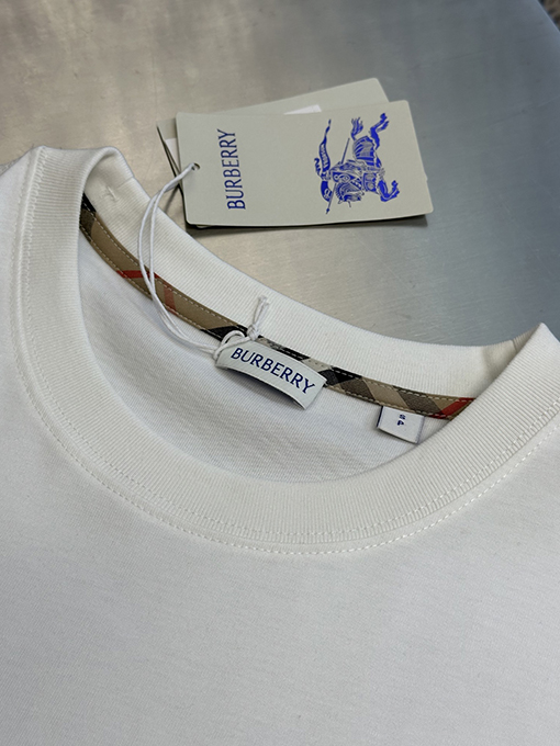バーバリー 七夕限定ハート結びカップル半袖Tシャツ