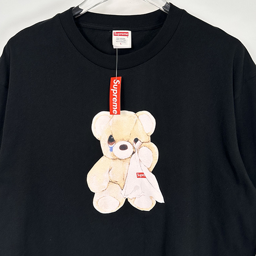 シュプリームコピー SS25 BEAR 泣いている熊のプリント半袖シャツ