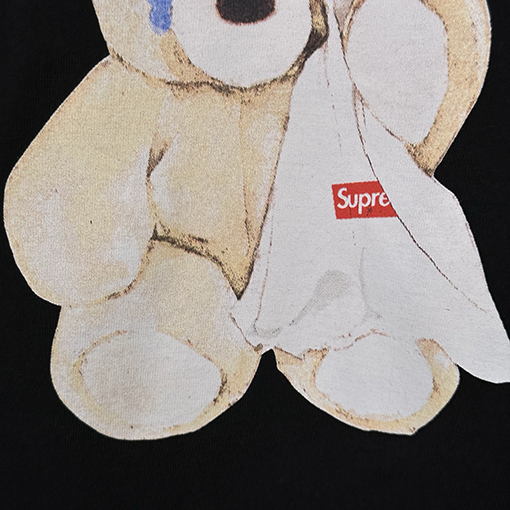 シュプリームコピー SS25 BEAR 泣いている熊のプリント半袖シャツ
