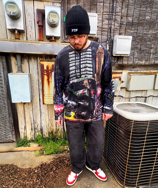 シュプリームコピー SS25 SKYLINE SEQUIN L/S TOP 薄手で快適な長袖シャツ