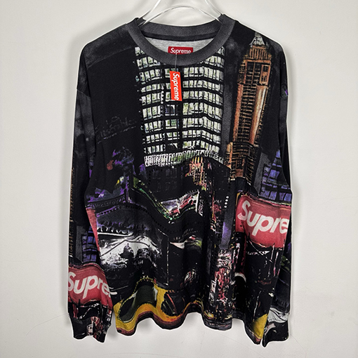 シュプリームコピー SS25 SKYLINE SEQUIN L/S TOP 薄手で快適な長袖シャツ