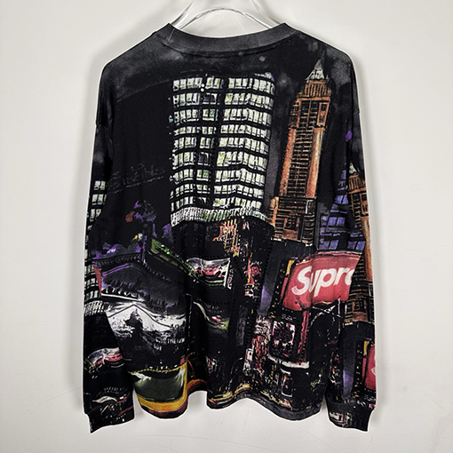 シュプリームコピー SS25 SKYLINE SEQUIN L/S TOP 薄手で快適な長袖シャツ