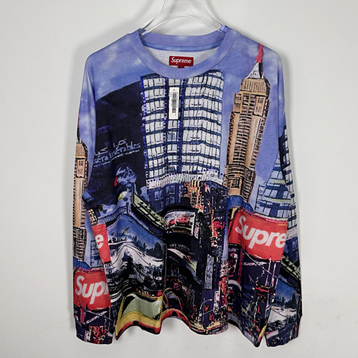 シュプリームコピー SS25 SKYLINE SEQUIN L/S TOP 薄手で快適な長袖シャツ