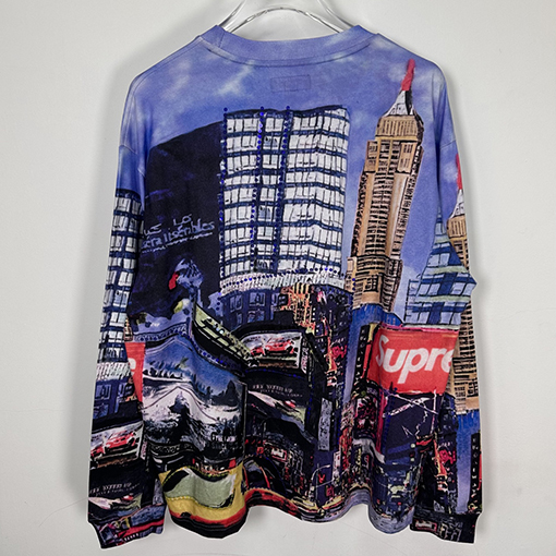 シュプリームコピー SS25 SKYLINE SEQUIN L/S TOP 薄手で快適な長袖シャツ