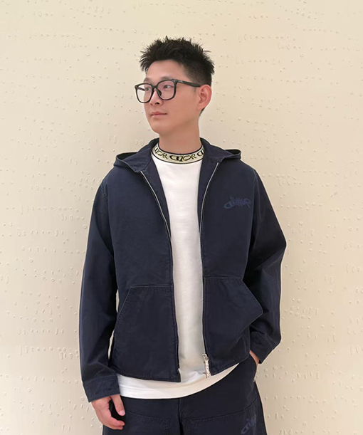 ディオール ファッション刺繍パーカー