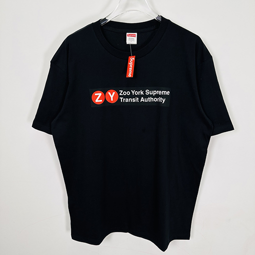 シュプリームコピー X ZOO YORKコラボレーションSS25 TRANSIT TEEアメリカン半袖シャツ