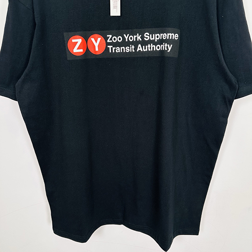 シュプリームコピー X ZOO YORKコラボレーションSS25 TRANSIT TEEアメリカン半袖シャツ