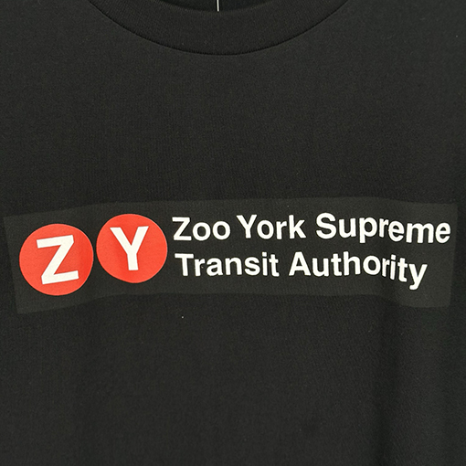 シュプリームコピー X ZOO YORKコラボレーションSS25 TRANSIT TEEアメリカン半袖シャツ