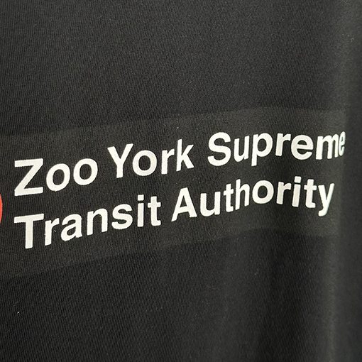 シュプリームコピー X ZOO YORKコラボレーションSS25 TRANSIT TEEアメリカン半袖シャツ