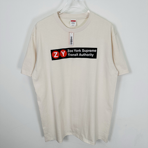 シュプリームコピー X ZOO YORKコラボレーションSS25 TRANSIT TEEアメリカン半袖シャツ