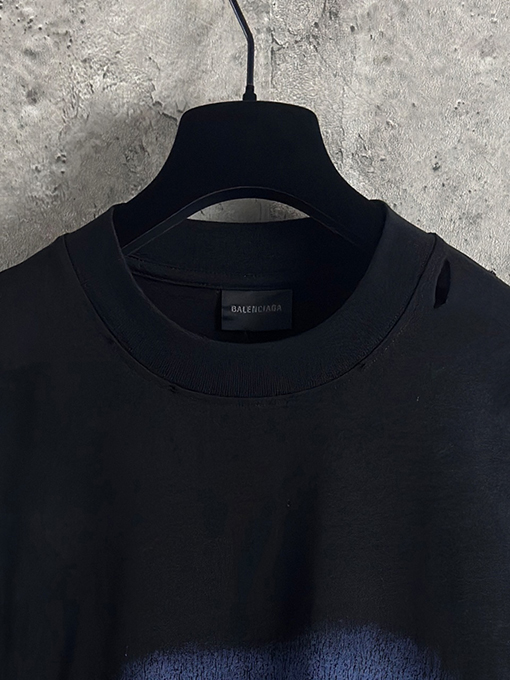 バレンシアガ ファッションタワー正立直噴半袖Tシャツ