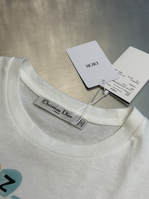 ディオールスーパーコピー Dior souvenir プリント半袖Tシャツ