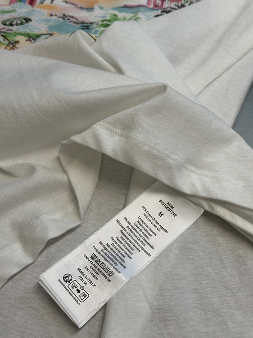 ディオールスーパーコピー Dior souvenir プリント半袖Tシャツ