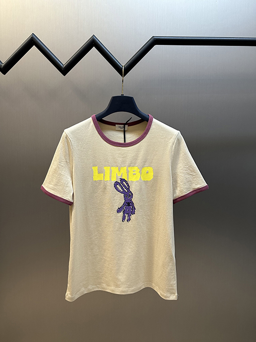 セリーヌ カプセルシリーズうさぎプリント半袖Tシャツ
