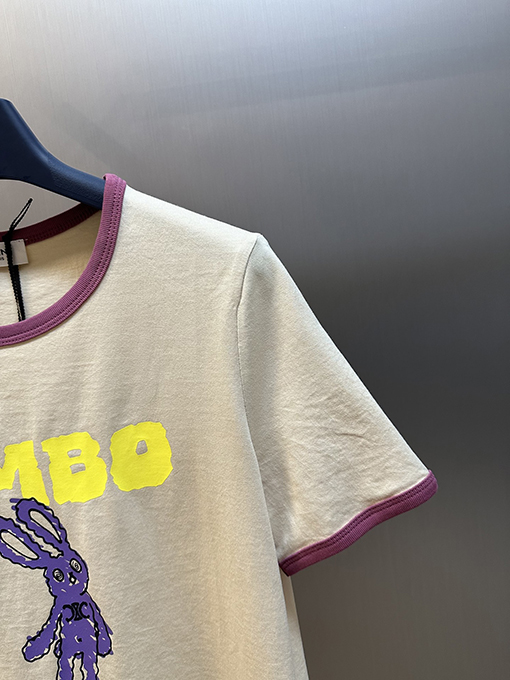 セリーヌ カプセルシリーズうさぎプリント半袖Tシャツ