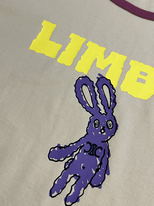 セリーヌ カプセルシリーズうさぎプリント半袖Tシャツ