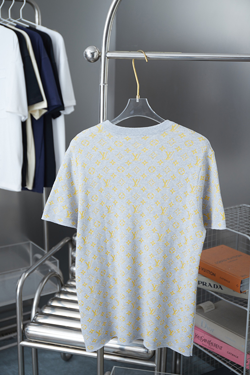 ルイヴィトン MONOGRAM Glow ジャカード半袖Tシャツ