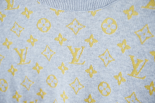ルイヴィトン MONOGRAM Glow ジャカード半袖Tシャツ