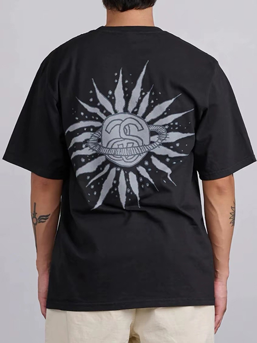 STUSSY SS25 LOOK BEYOND TEE PIGMENT DYED ダブルSサン半袖シャツ