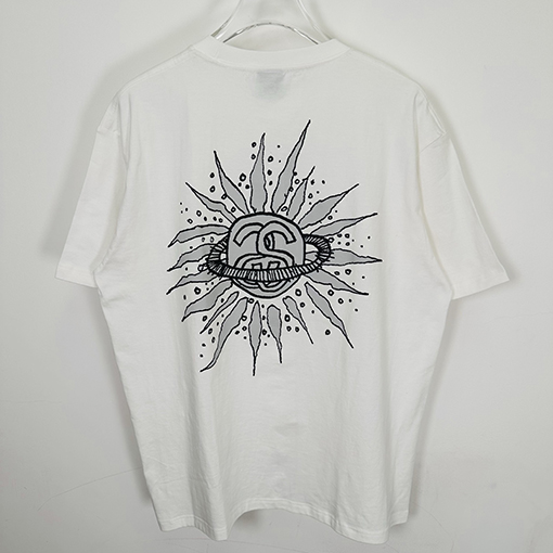 STUSSY SS25 LOOK BEYOND TEE PIGMENT DYED ダブルSサン半袖シャツ