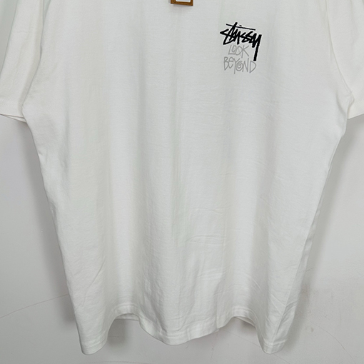 STUSSY SS25 LOOK BEYOND TEE PIGMENT DYED ダブルSサン半袖シャツ