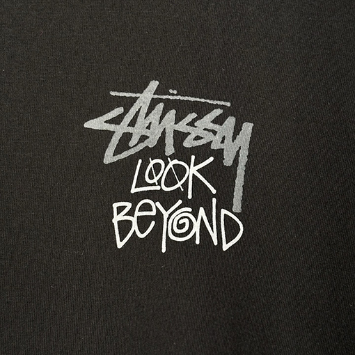 STUSSY SS25 LOOK BEYOND TEE PIGMENT DYED ダブルSサン半袖シャツ