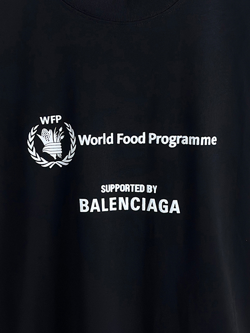 バレンシアガスーパーコピー Balenciaga ファッションフードコラボ半袖Tシャツ