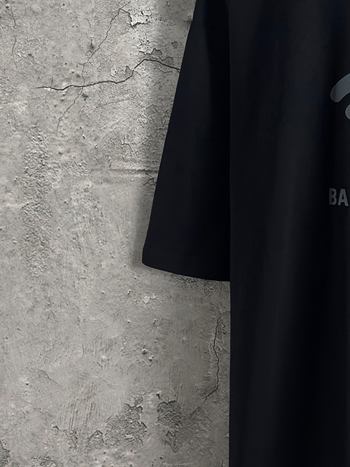 バレンシアガコピー Balenciaga wifi 520 限定植毛プリント半袖Tシャツ
