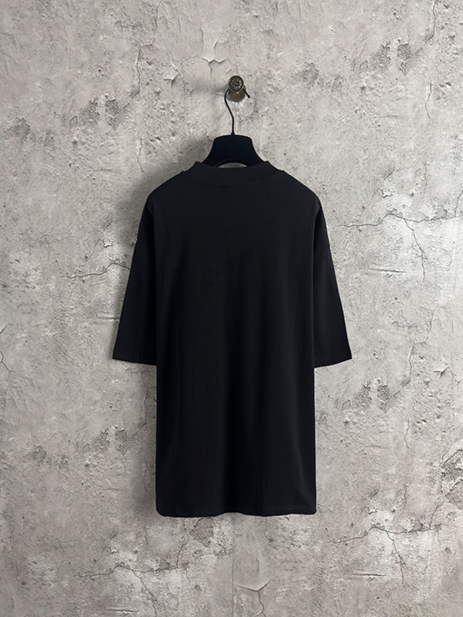 バレンシアガコピー Balenciaga wifi 520 限定植毛プリント半袖Tシャツ