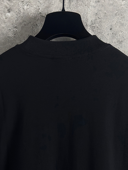 バレンシアガコピー Balenciaga wifi 520 限定植毛プリント半袖Tシャツ