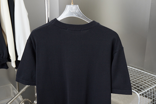 ルイヴィトンスーパーコピー 新しいポケットビーズニット半袖Tシャツ