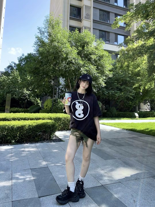 シュプリームコピー X GOODENOUGH コラボコレクションG字半袖Tシャツ